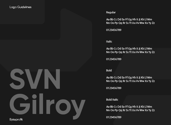 Brand Identity — Color & Typography